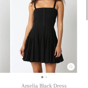 Amelia Black Dress